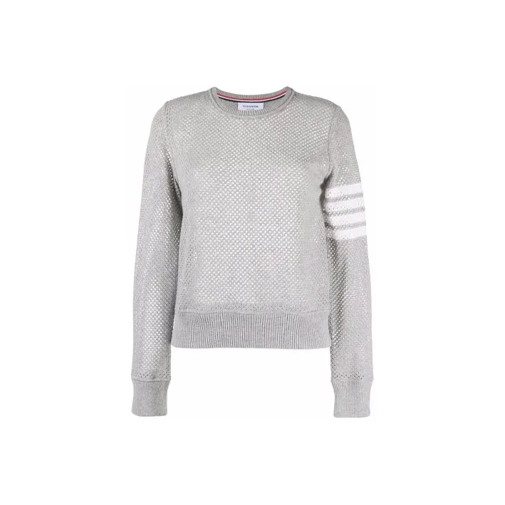THOM BROWNE· FW21 Knitwear Women's Gray-0
