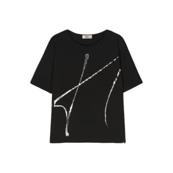 HERNO Logo plaque T shirt