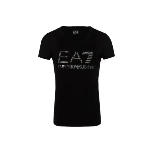 EMPORIO ARMANI EA7 T Shirt Women's Black