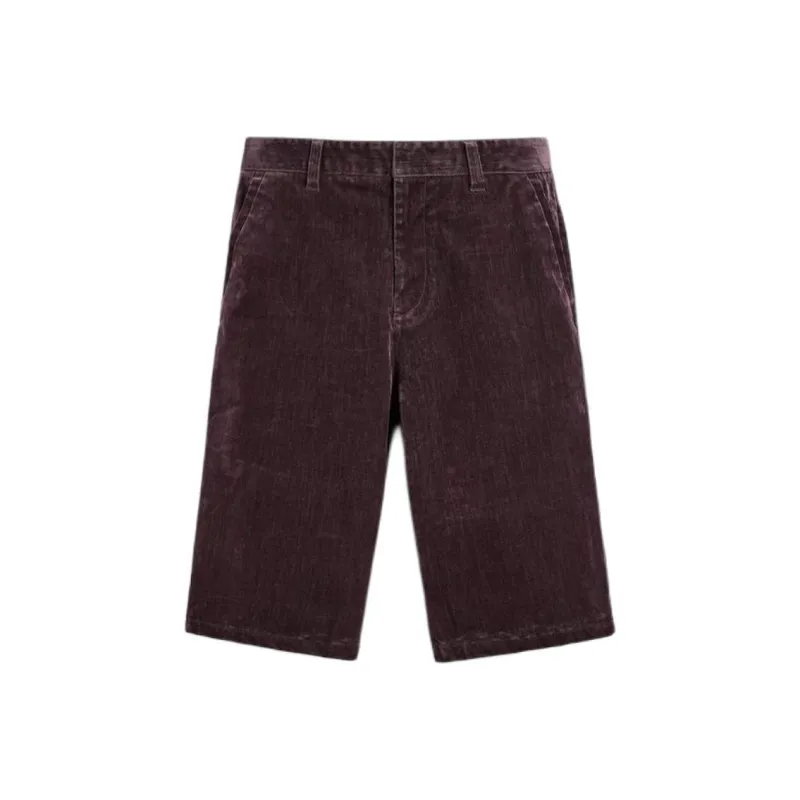 ZARA Casual Shorts Men's Eggplant Purple-0