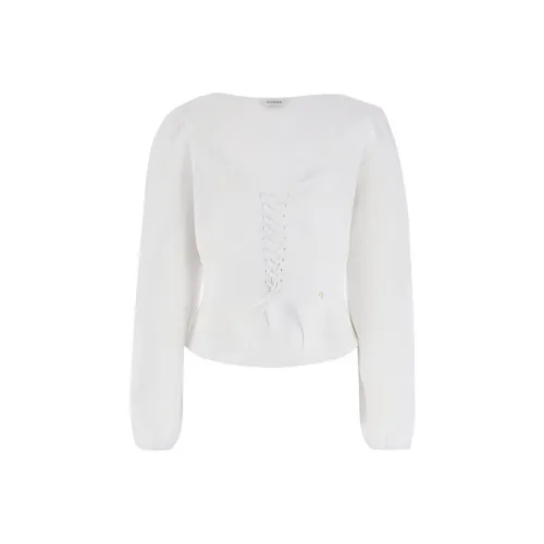 GUESS T-Shirts Women's G011-White