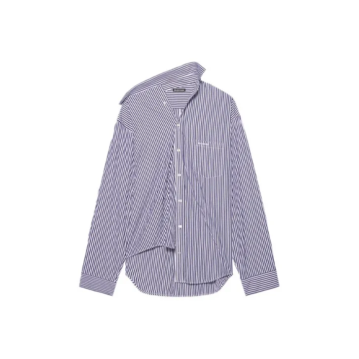 Balenciaga Shirt Women's Dark Blue-0