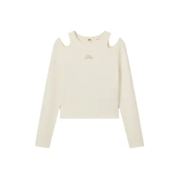 Levis T Shirts Women's Beige