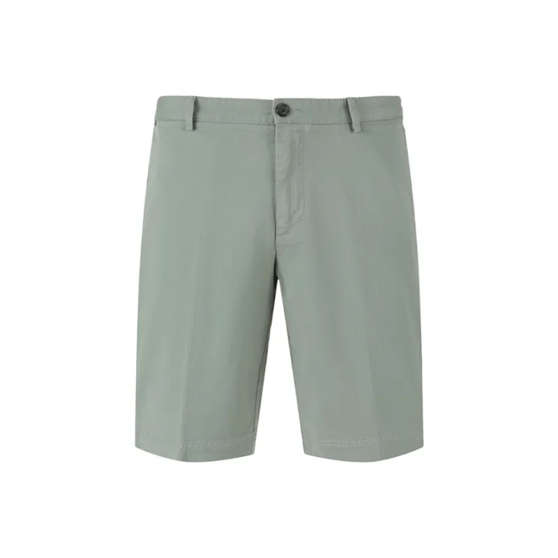 HUGO BOSS Mid rise Cotton Chino Shorts-0