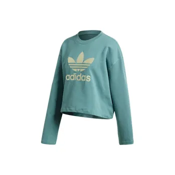 Adidas Originals Premium Crew Sweatshirts Women's Green