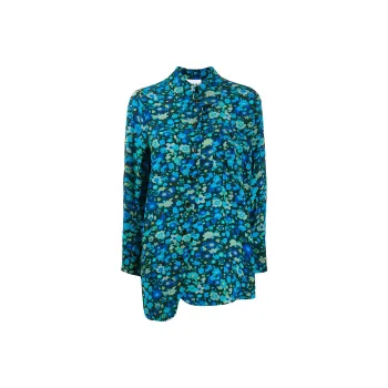 GANNI Shirts Women's Green