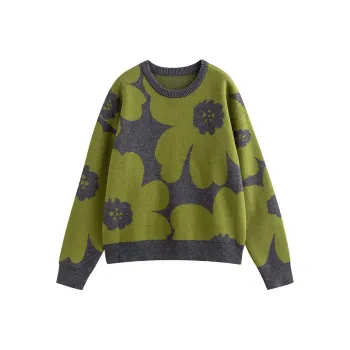 Initial Language Sweater Women's