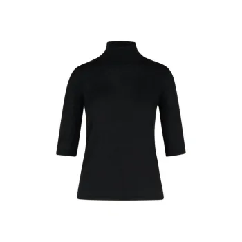MaxMara High Neck Half Sleeved Jumper