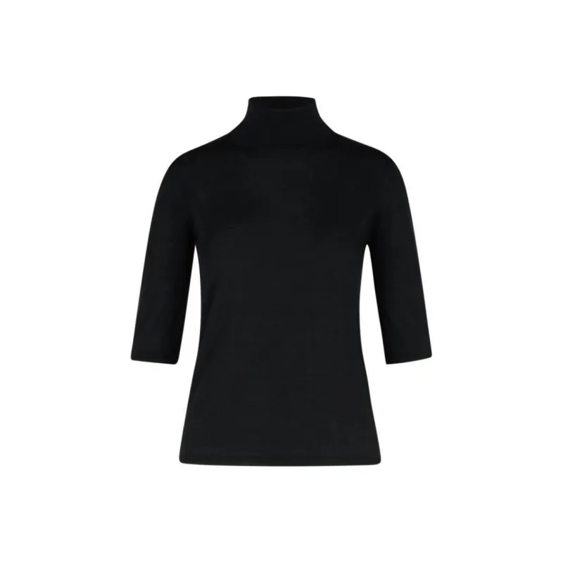 MaxMara High Neck Half Sleeved Jumper-0