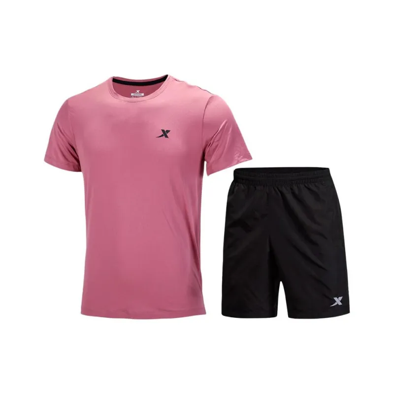 XTEP Casual Sportswear Men's Fuchsia-0