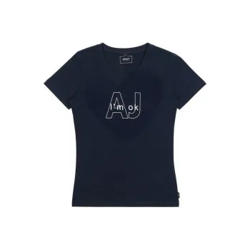 ARMANI JEANS T Shirts Women's Blue