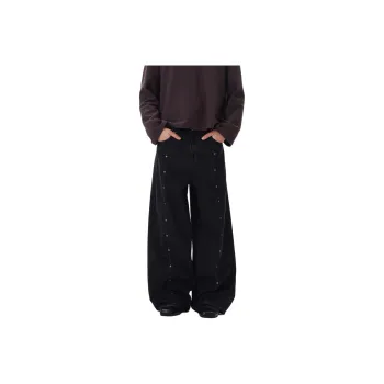 Pirkadat Jeans Unisex Black