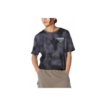 Under Armour Drop Shoulder Sleeve T-Shirt Women's Black