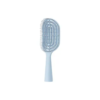 MINISO Upright Long Handle Blue Bone Comb Massage