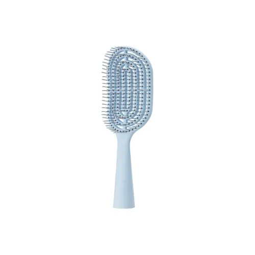 MINISO Upright Long Handle Blue Bone Comb Massage