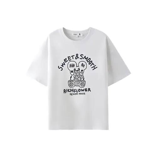 Three Blessings x RICH FLOWER T Shirt Women's