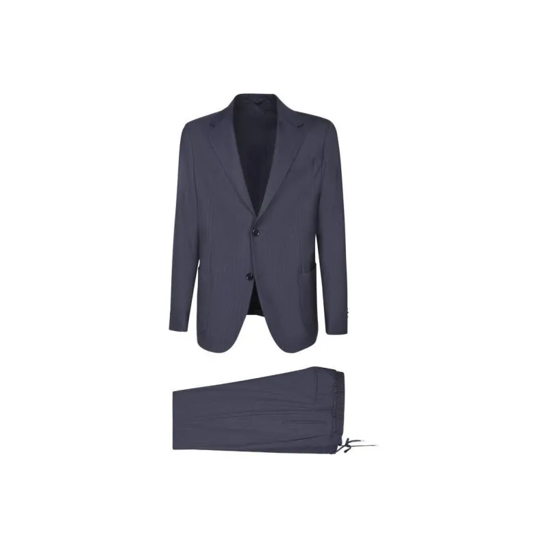 LARDINI Pinstriped Suit-0