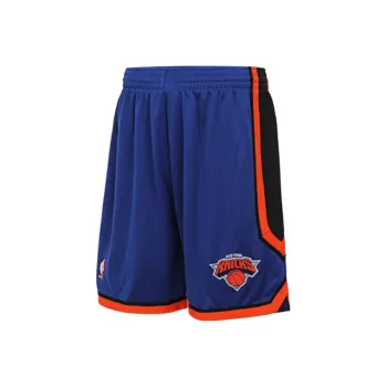 Mitchell & Ness x NBA New York Knicks Lifestyle Casual Shorts Men's Blue