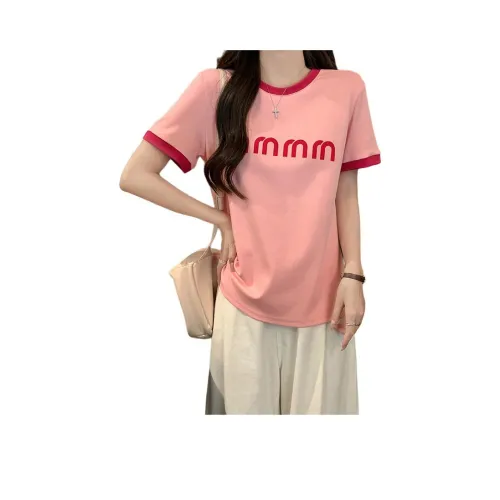 GOSO T Shirts Women's Pink