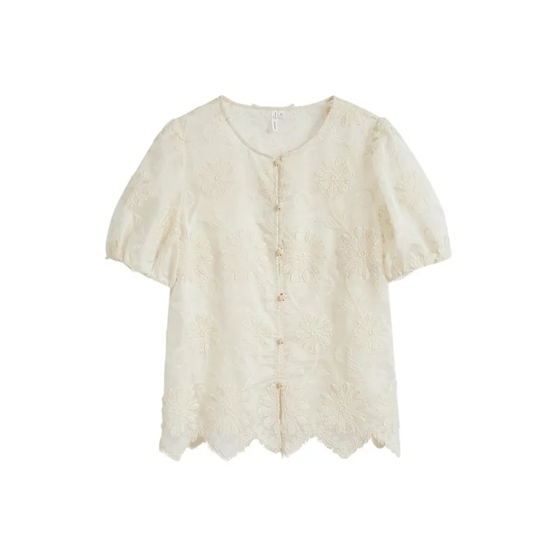 Inman Shirt Women's Pear Blossom Beige-0