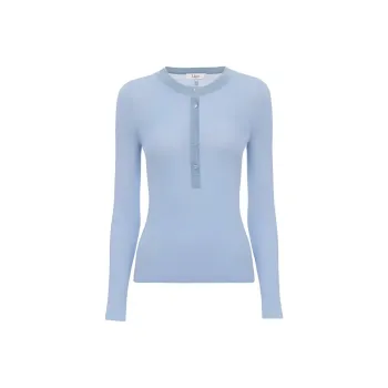 Chloé Knitted Henley Shirt