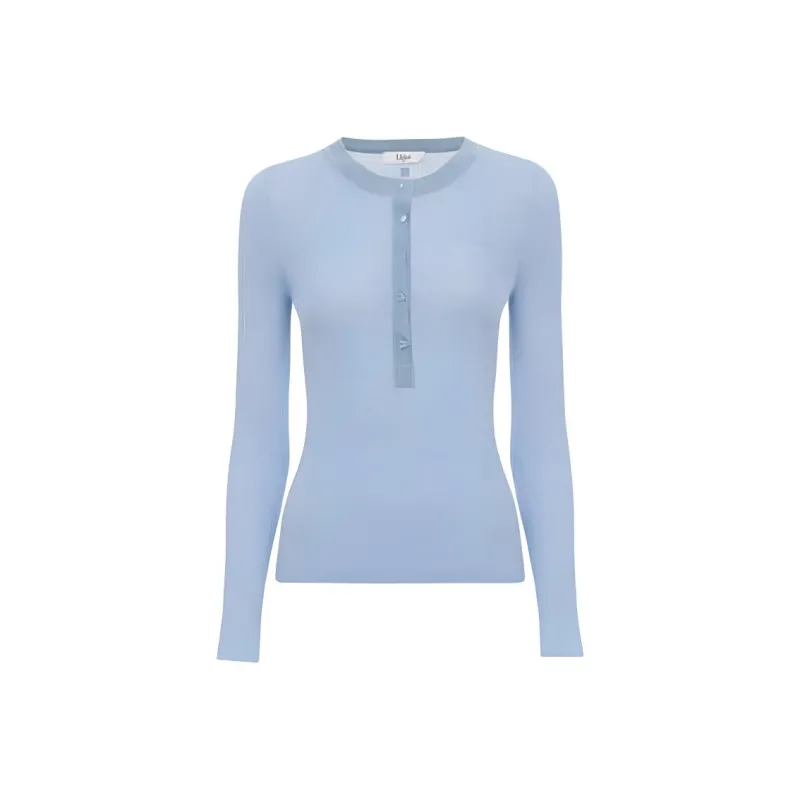 Chloé Knitted Henley Shirt-0