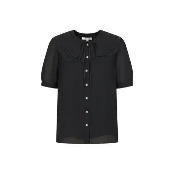 JZ. ANNAKRO Shirt Women's Plain Black