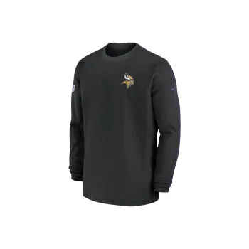 Nike Minnesota Vikings Sideline Coach Men's Nike Nfl Long Sleeve Top
