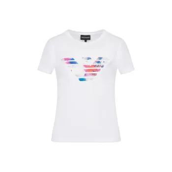 EMPORIO ARMANI SS23 Regular T Shirt Women's White