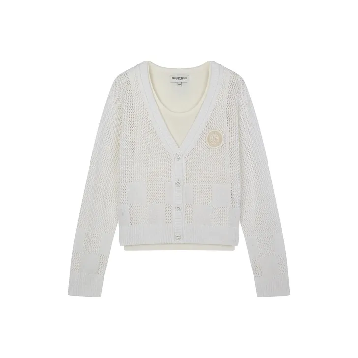 Teenie Weenie Knitwear Women's Ivory White-0