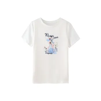 LUYOUYE Regular T Shirt Women's White