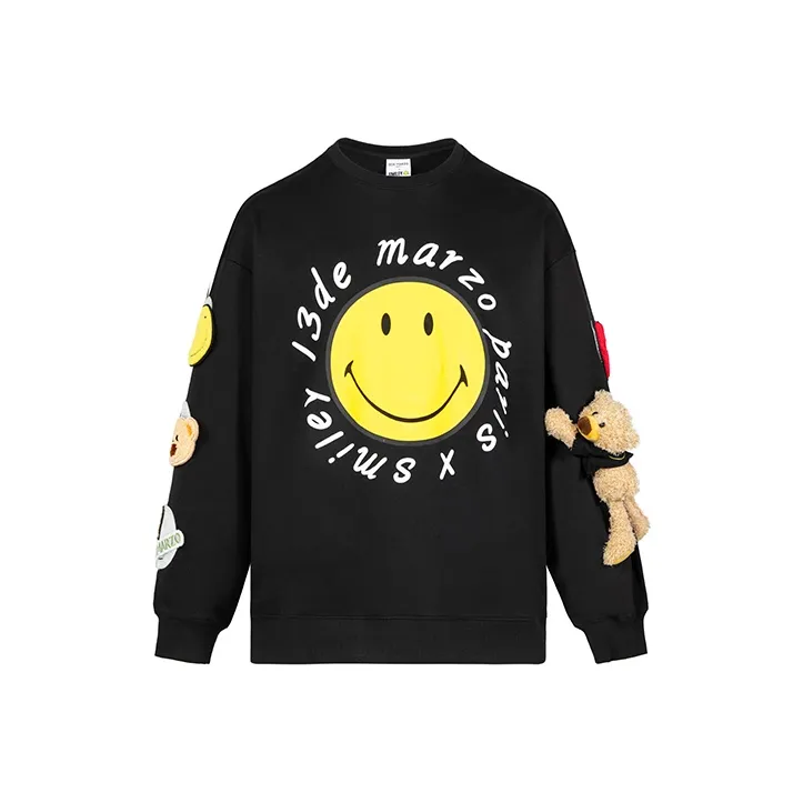 Smiley X 13 DEMARZO SMILEY Sweatshirts Unisex-5