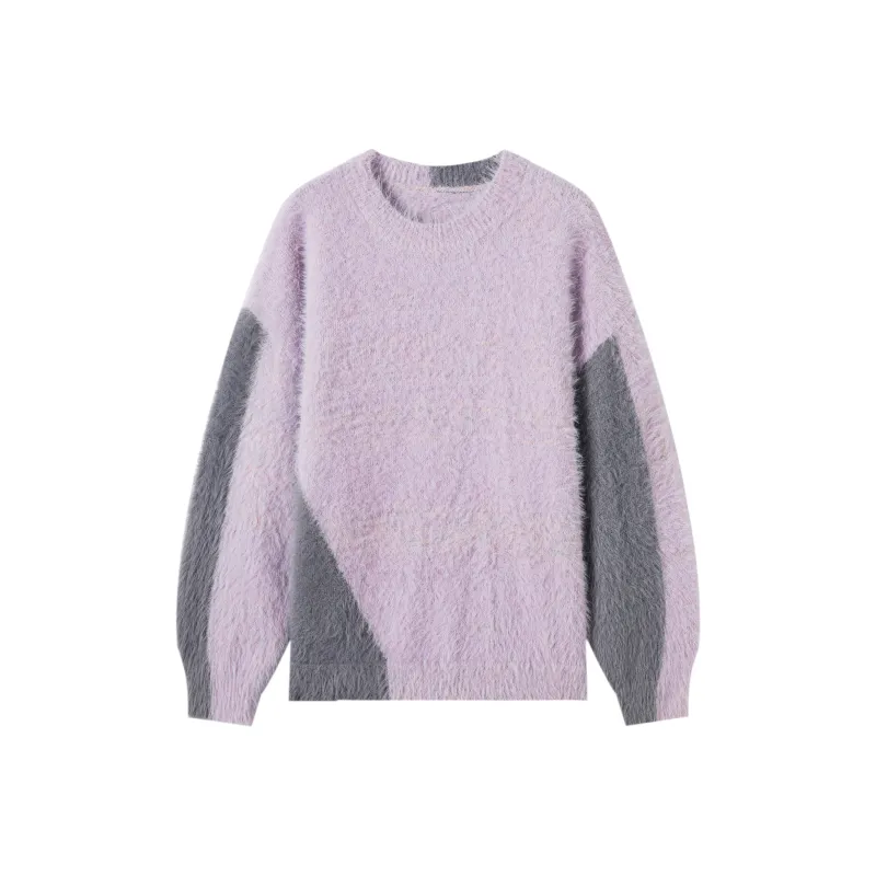 DIALOGUE Sweater Women's Light Taro Purple-0