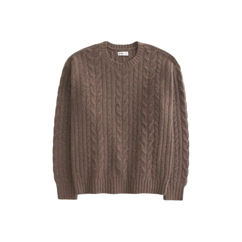 Hollister Sweater Women's Brown-0