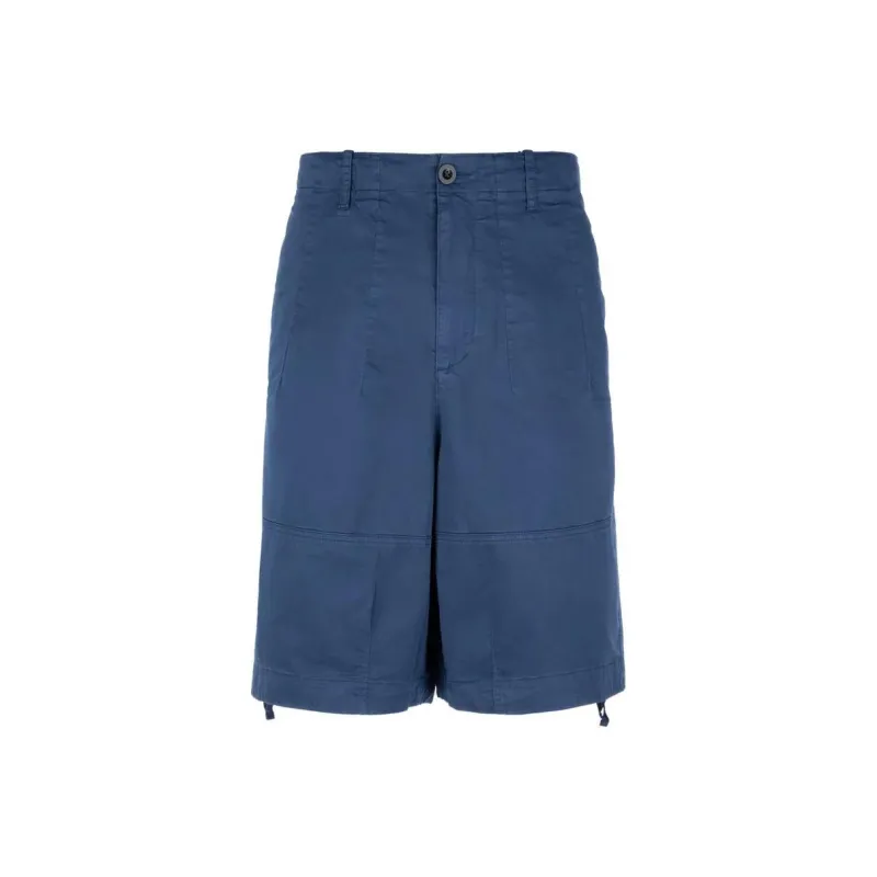 TEN C Stretch cotton Bermuda Shorts-0