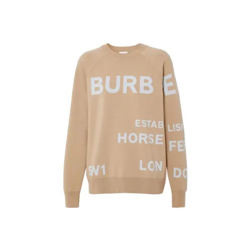 Burberry Knitwear Women's Soft Yellow Brown 80402241