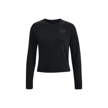 Under Armour Rival Terry Crew Sweatshirt Women's Black