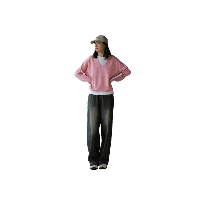 Dme Sweaters Women's Pink-0