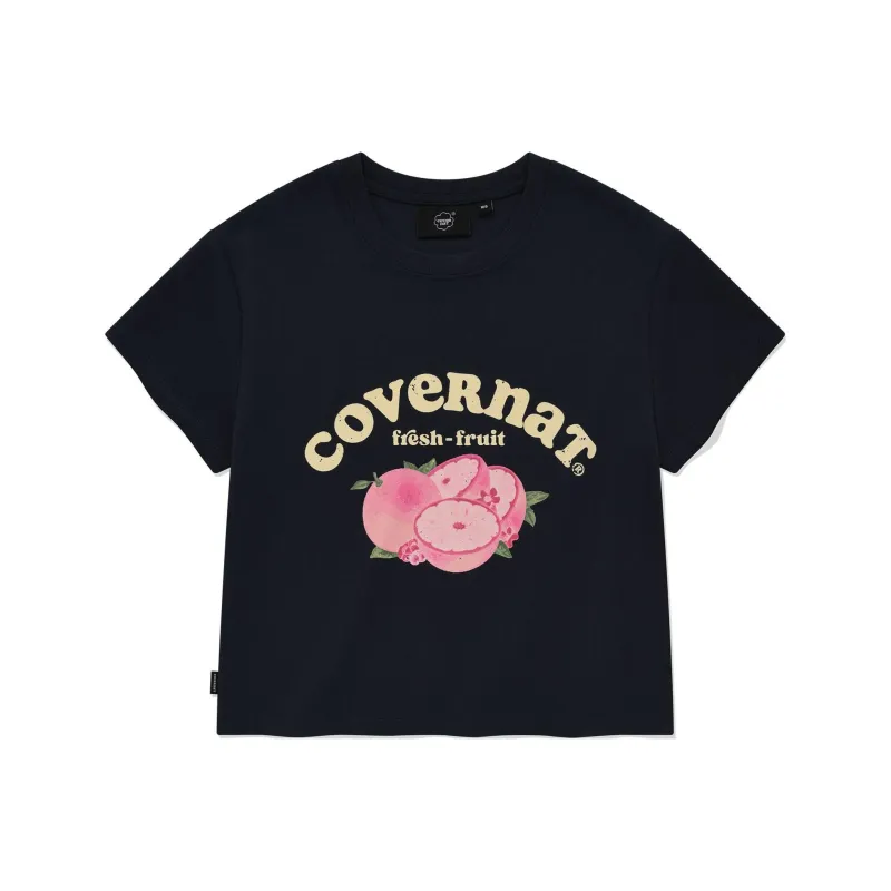 COVERNAT T Shirt Women's Marine Blue-0