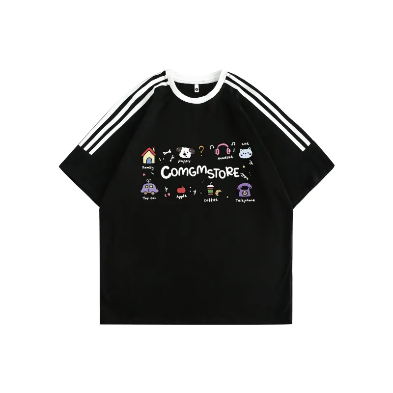 COMGM Raglan Sleeve T Shirt Women's-0