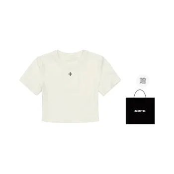 SMFK T Shirt Women's Snow Mountain White