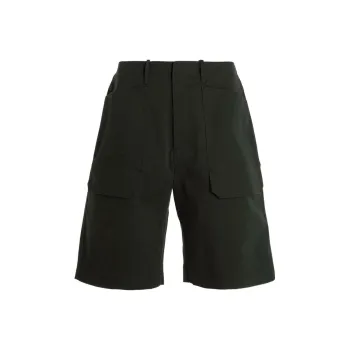 Ferrari Logo plaque Bermuda Shorts