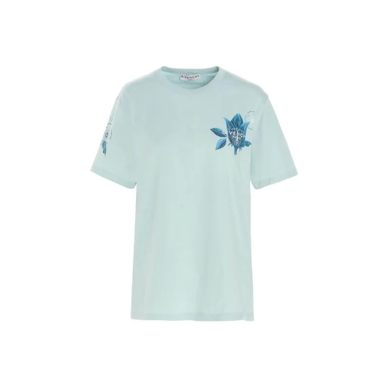 Givenchy T Shirts Women's Green-0