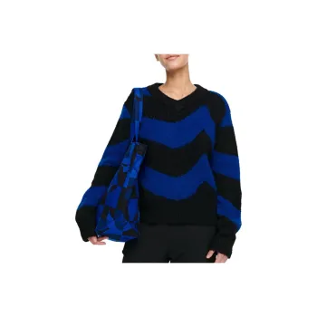 Marimekko PURONVARSI LAINE Sweater Women's Blue/Black