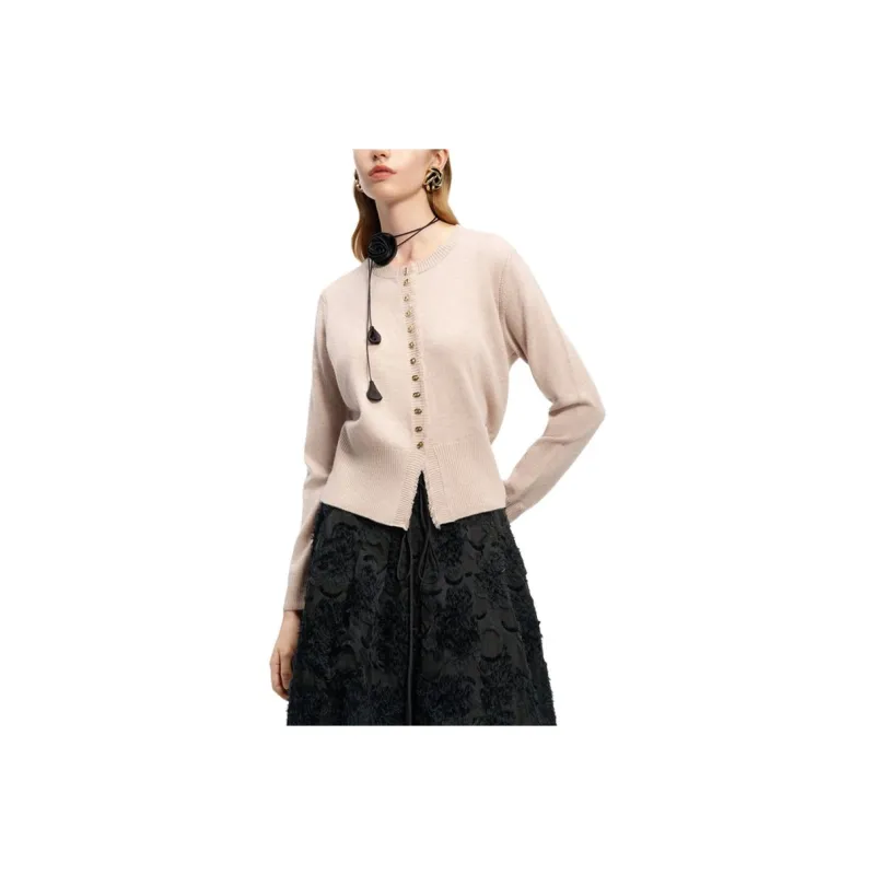 KARL LAGERFELD FW24 Sweater Women's Apricot-0