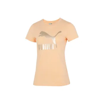 PUMA T Shirts Women's Yellow