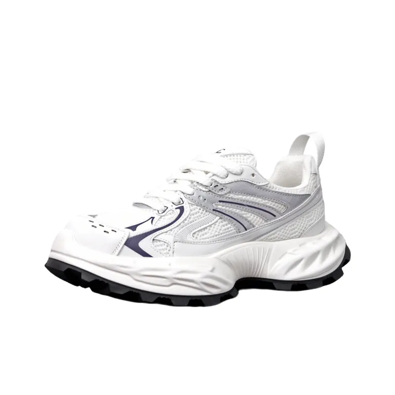 X UCOC x Banas Breathable Moisture Wicking Height Increasing Low Top Casual Shoes Men's-0