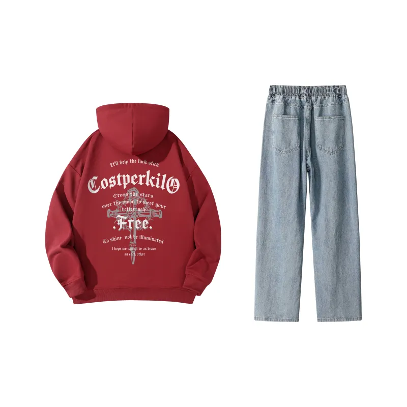 Cost Per Kilo Sweatshirt Set Unisex-30