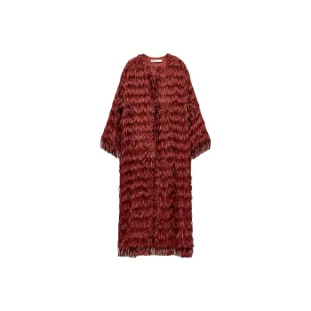 ZARA Knitwear Women's Dark Red