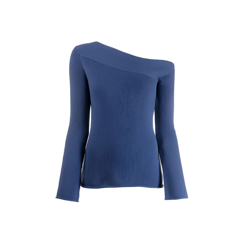 THEORY Slim Fit Sweater Women's Blue-0